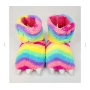 2 for $15 Rainbow Youth Monster Claw Slippers